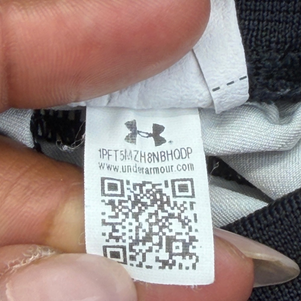 Under Armour Elite Camo Joggers  Mens Medium Black Cargo Athletic Pants Gym - Picture 8 of 15
